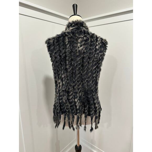 Metric Knits Rabbit Fur Vest - Picture 2 of 5